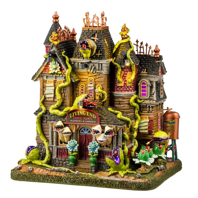 lemax-spooky-town-the-living-end-b-timent-lumineux-d-horreur image 1