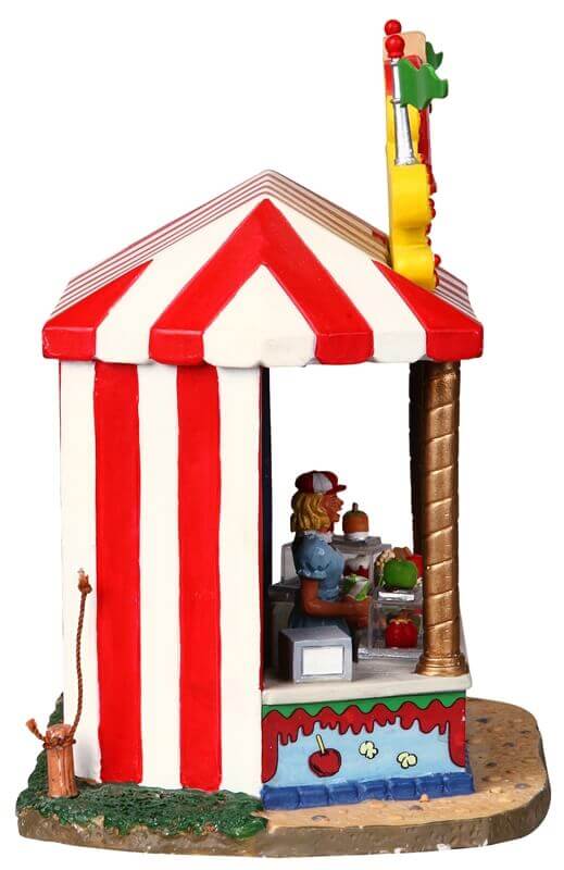 lemax-candy-apple-stand-stand-miniature-pommes-d-amour image 2
