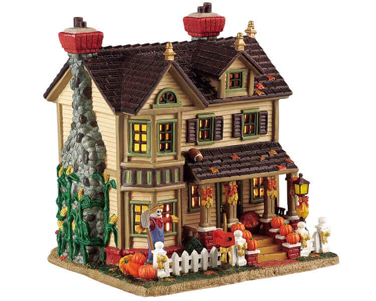 lemax-fall-comes-home-d-cor-automne-miniature-village image 1