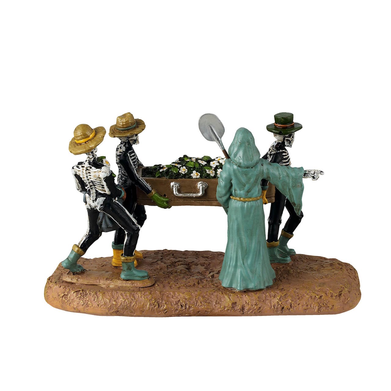 lemax-pushing-daisies-figurine-jardiniers-squelettes-spooky-town image 4