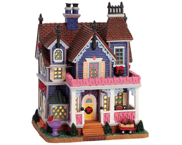 lemax-bamford-house-maison-miniature-lumineuse-village-de-no-l image 1