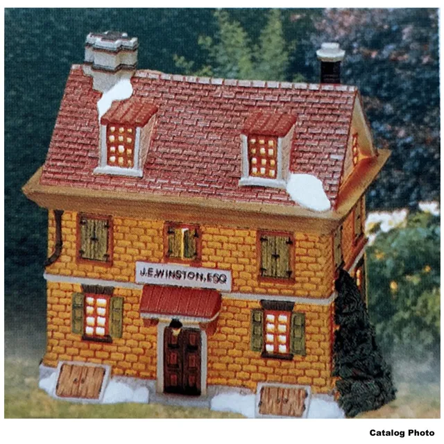 lemax-j-e-winston-esq-figurine-village-de-no-l image 1