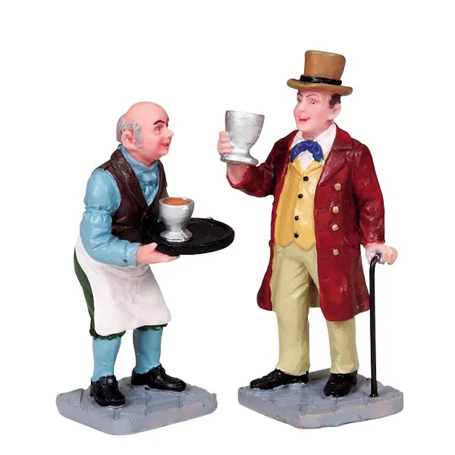 lemax-christmas-cheers-figurine-village-de-no-l-miniature image 1