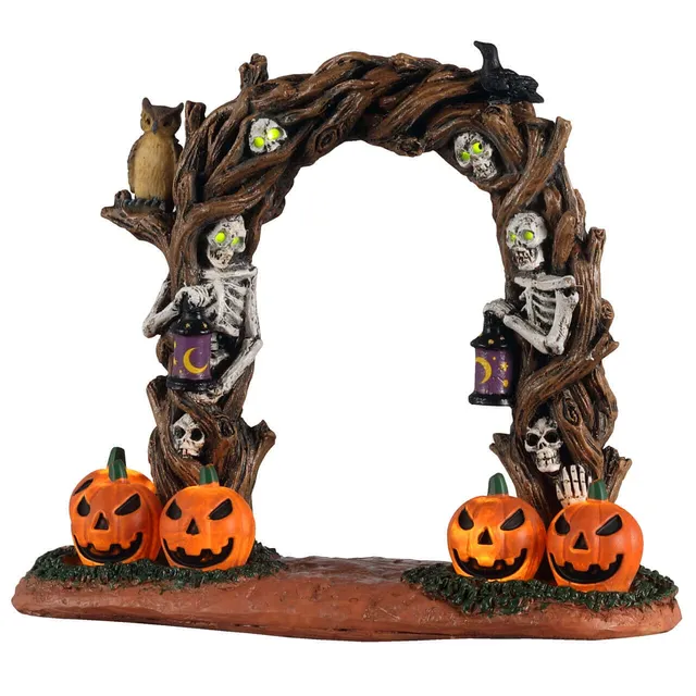 lemax-horror-arch-arche-arbre-tordu-lumineuse image 1