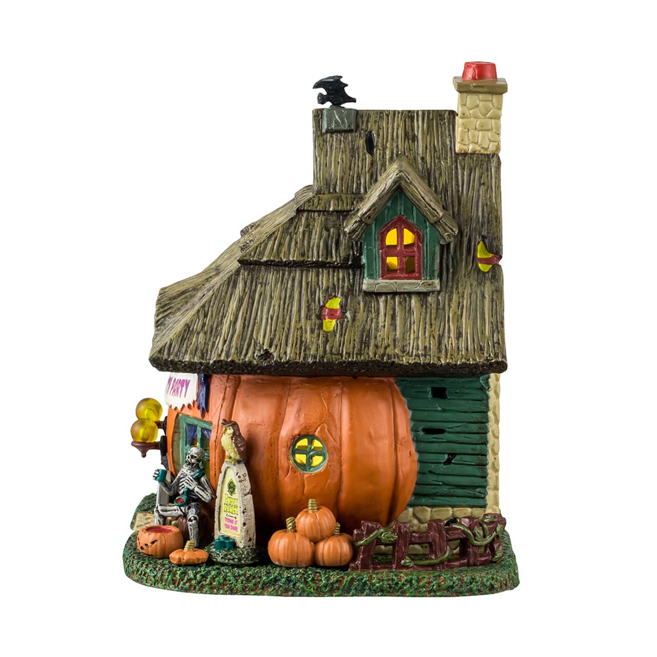 lemax-pumpkin-patch-party-maison-hant-e-citrouilles-spooky-town image 3