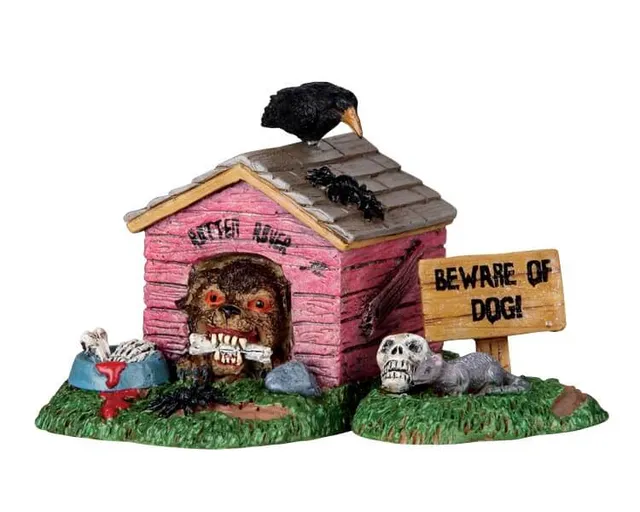 lemax-rotten-rover-figurine-chien-spooky-town-halloween image 1