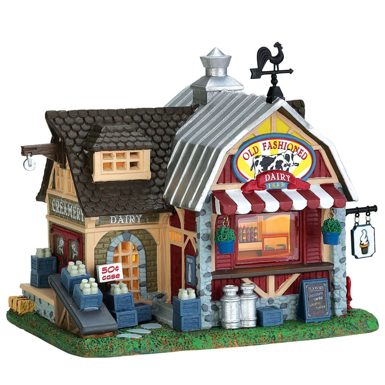 lemax-old-fashioned-dairy-b-timent-miniature-de-village-de-no-l image 4
