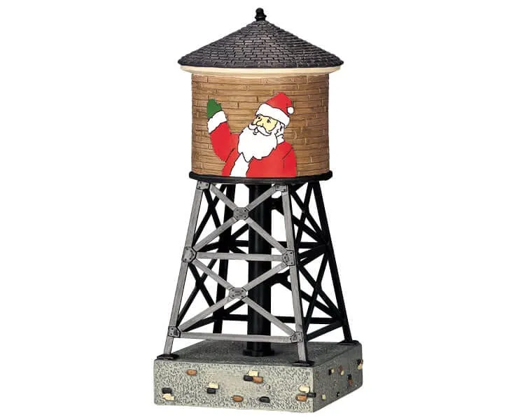 lemax-water-tower-ch-teau-d-eau-miniature-village-2 image 1
