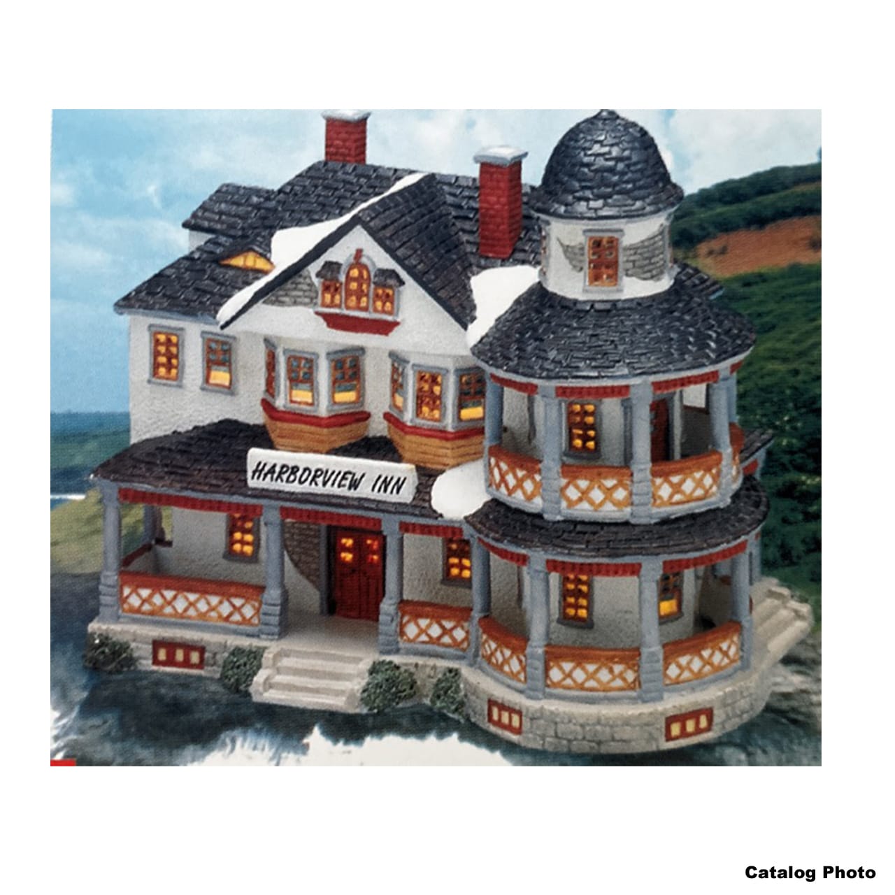 lemax-harborview-inn-auberge-lumineuse-village-miniature image 1