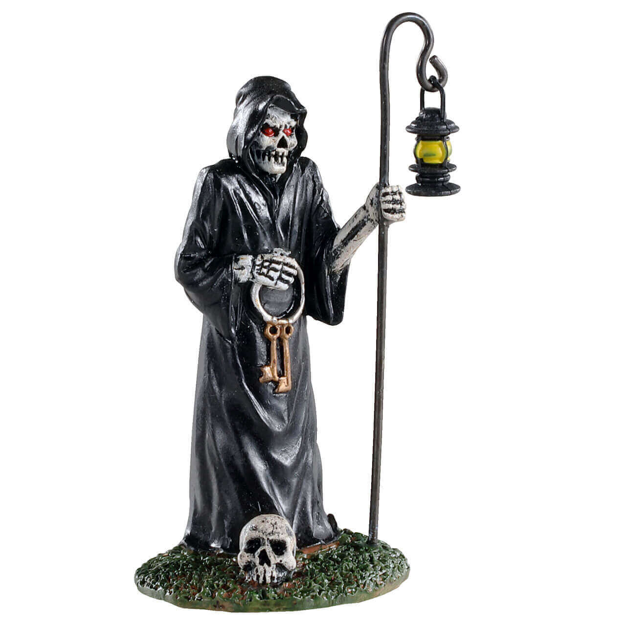 lemax-keymaster-squelette-gardien-lumineux-spooky-town image 2