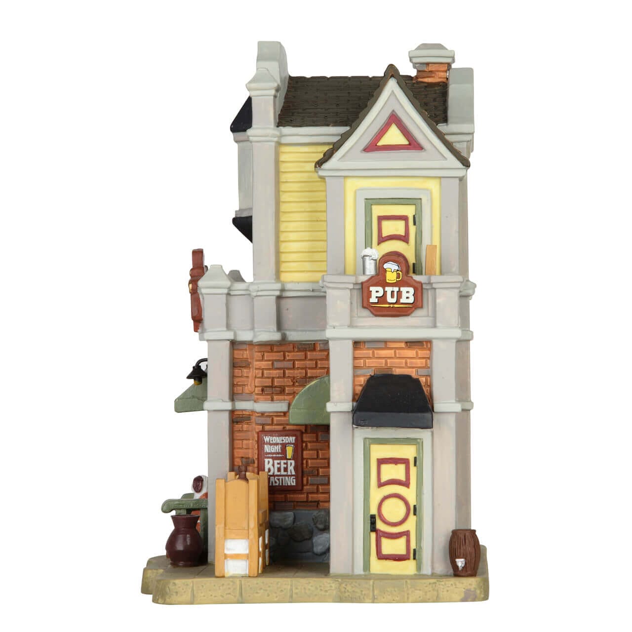lemax-paterson-s-pub-b-timent-pub-irlandais-lumineux-pour-village-miniature image 3