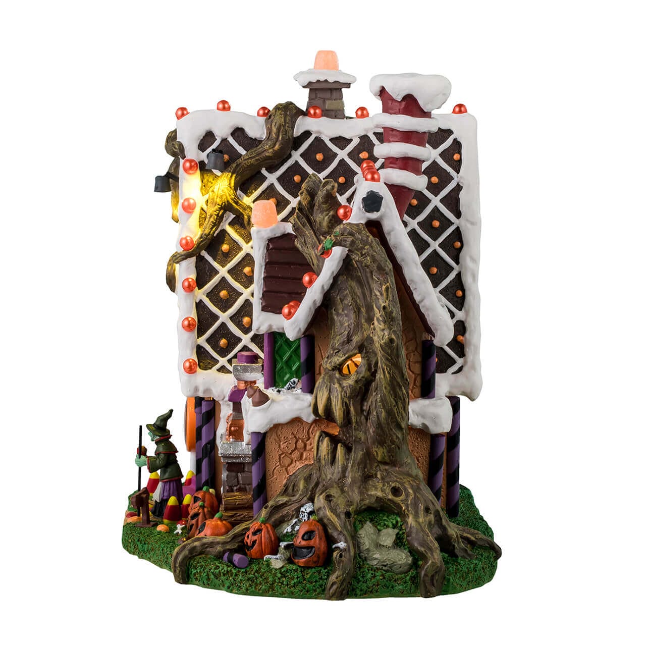 lemax-the-candy-witch-cottage-maison-sorci-re-bonbons-lumineuse-spooky-town image 3