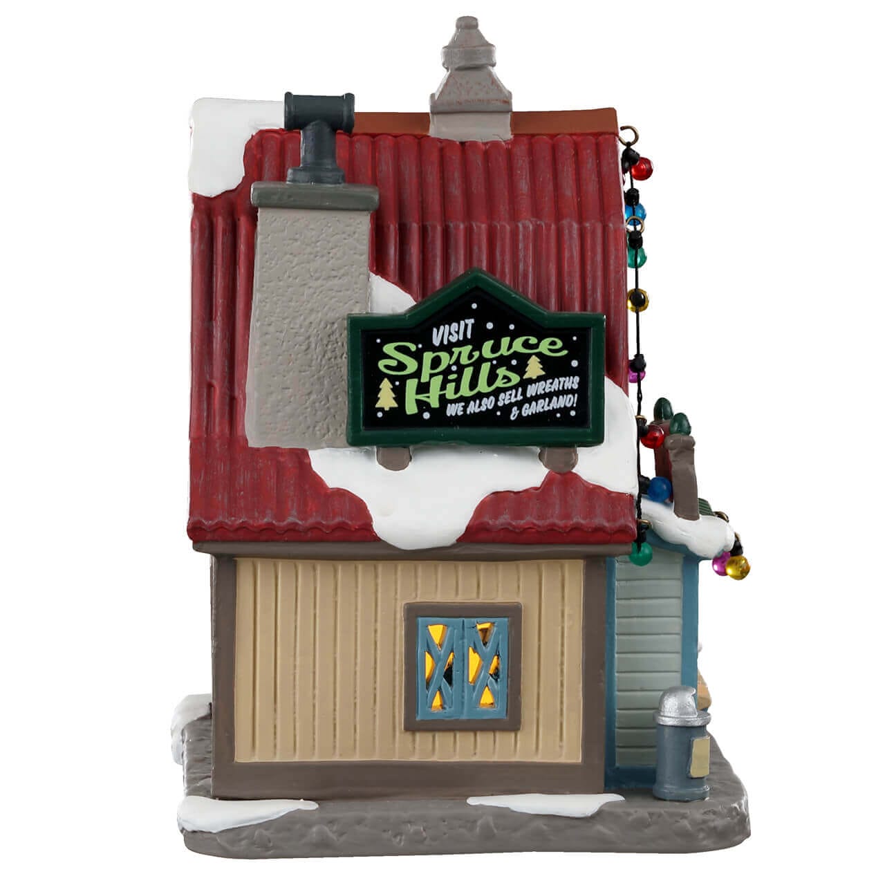 lemax-spruce-hills-tree-farm-chalet-lumineux-de-no-l image 2