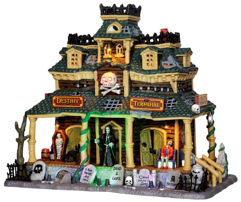 lemax-destiny-terminal-b-timent-anim-lumineux-spooky-town image 1