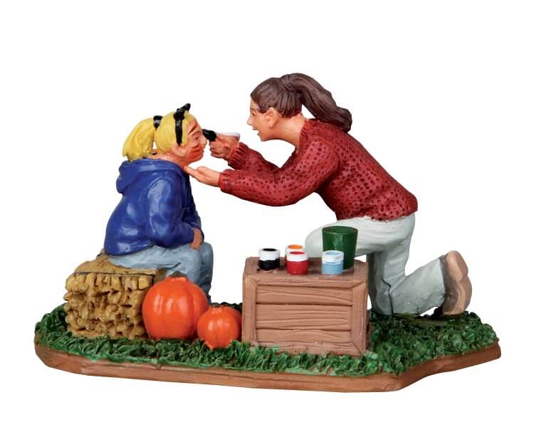 lemax-face-painting-figurine-village-de-no-l image 1