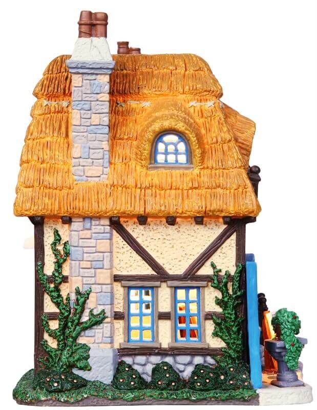 lemax-the-cottage-art-gallery-maison-miniature-lumineuse-village-de-no-l image 3