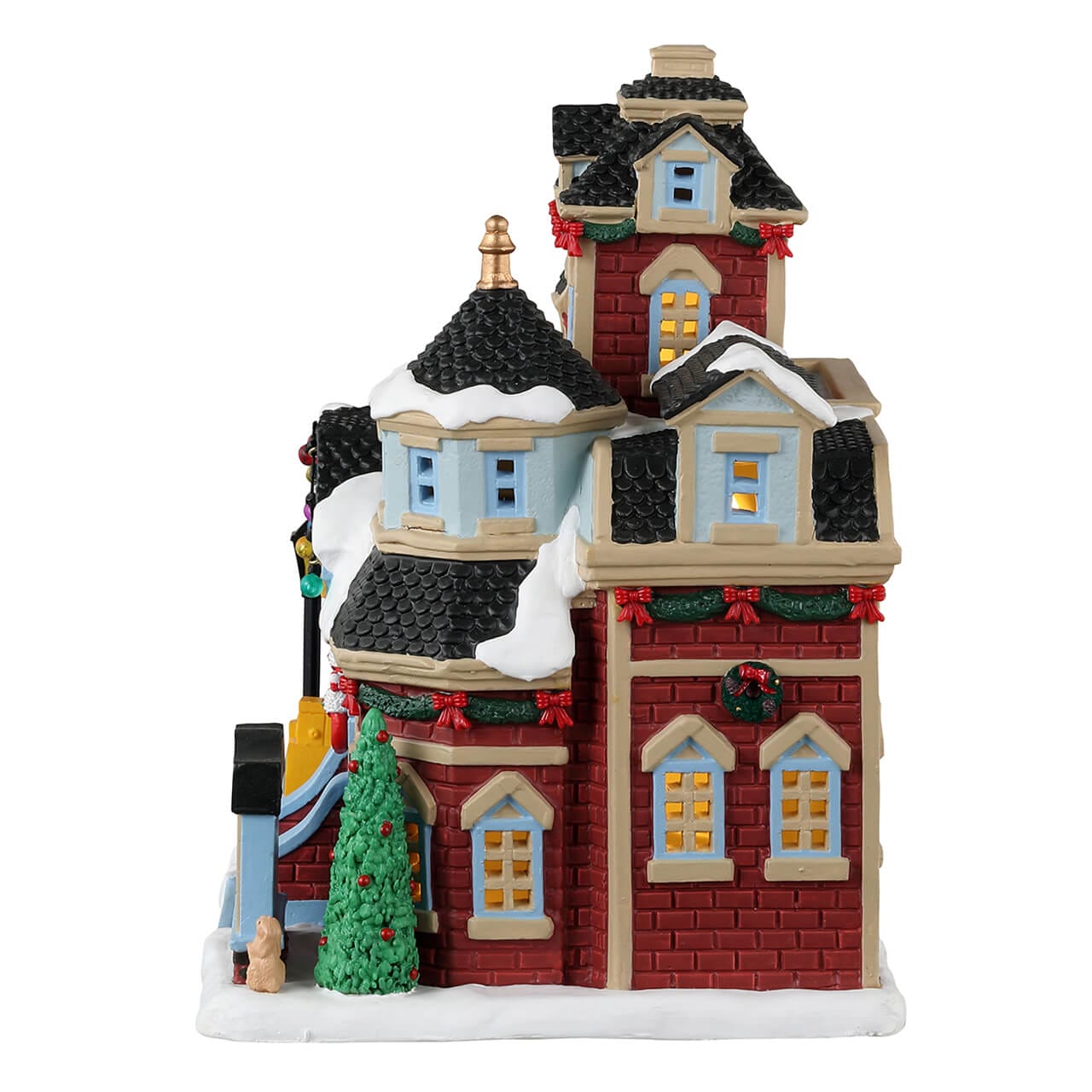 lemax-park-grove-town-hall-mairie-miniature-lumineuse-caddington image 3