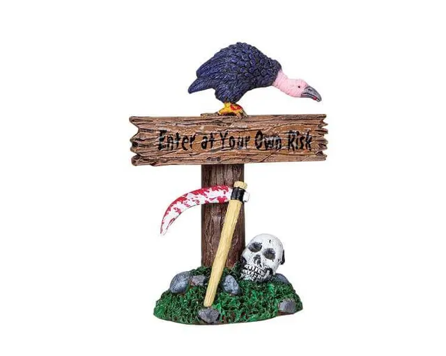 lemax-reaper-s-sign-accessoire-village-spooky-town image 1
