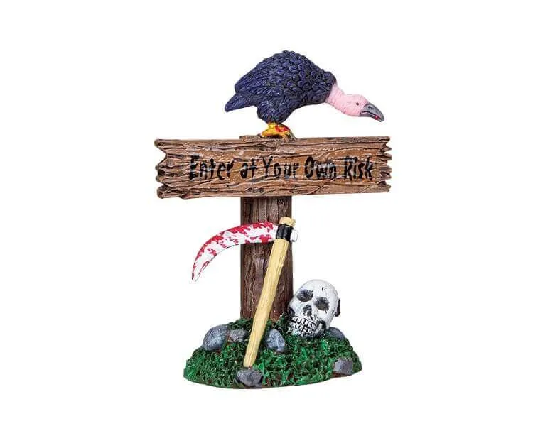 lemax-reaper-s-sign-accessoire-village-spooky-town image 1