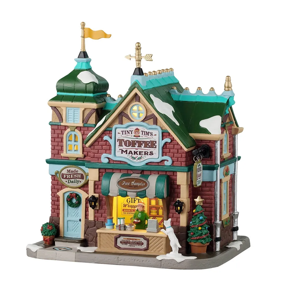 lemax-tiny-tim-s-toffee-makers-boutique-miniature-caddington image 1