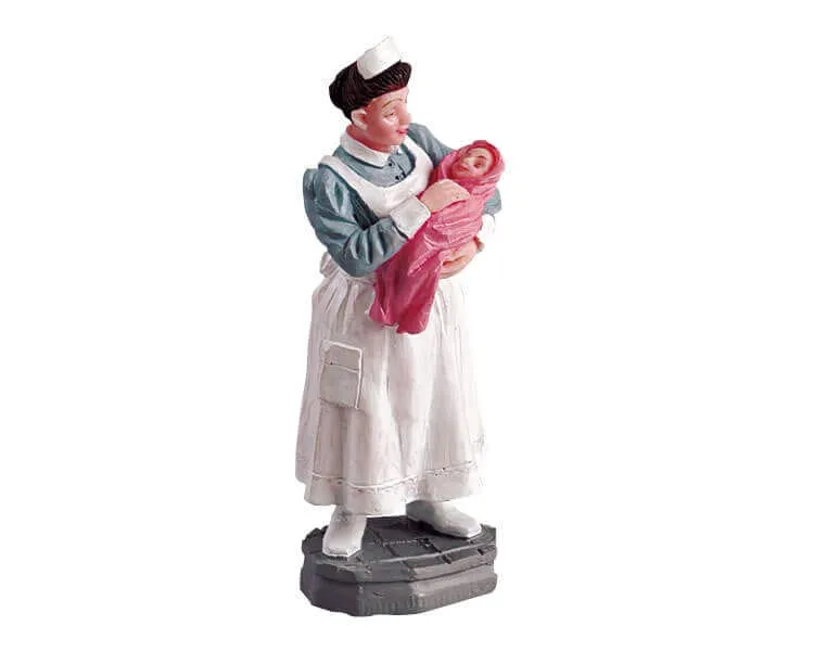 lemax-nurse-figurine-miniature-pour-village-de-no-l-2 image 1