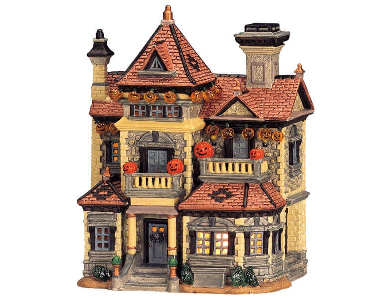 lemax-harper-house-maison-hant-e-miniature-spooky-town image 1