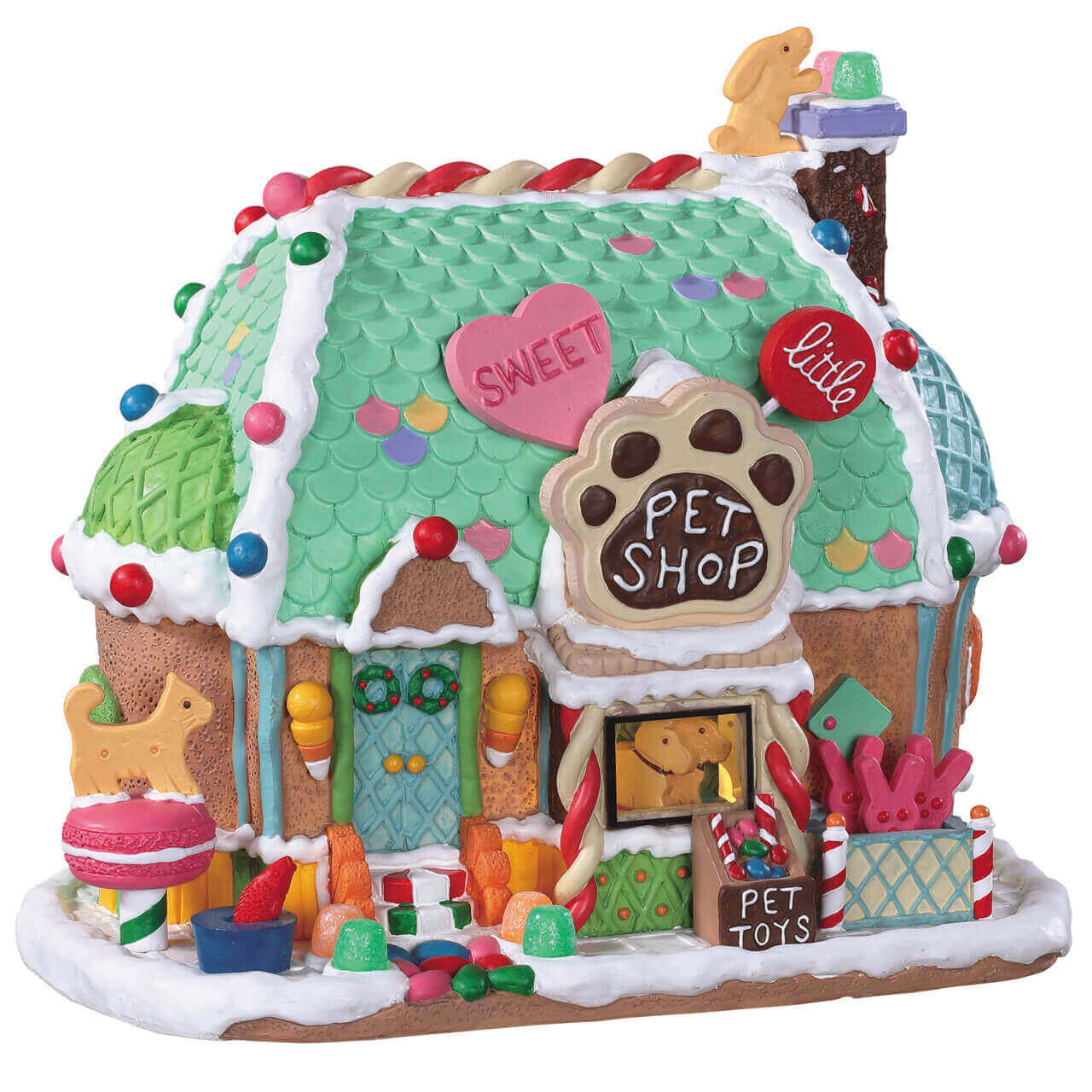 lemax-sweet-little-pet-shop-boutique-lumineuse-sugar-n-spice image 1
