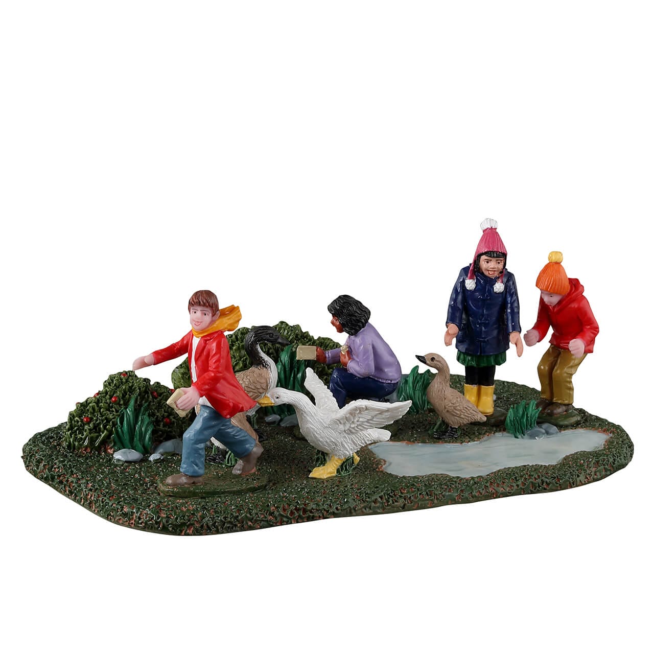 lemax-duck-duck-goose-figurine-village-miniature-vail-village image 1