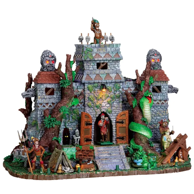 lemax-temple-of-terror-b-timent-anim-spooky-town image 1
