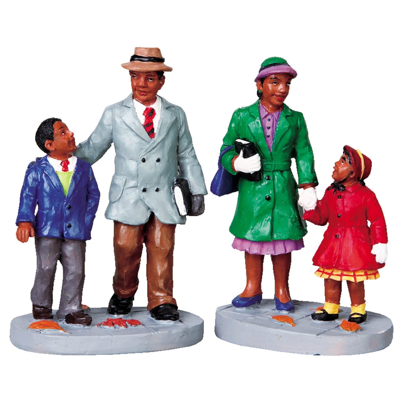 lemax-going-to-church-figurines-caddington-village-de-no-l image 1