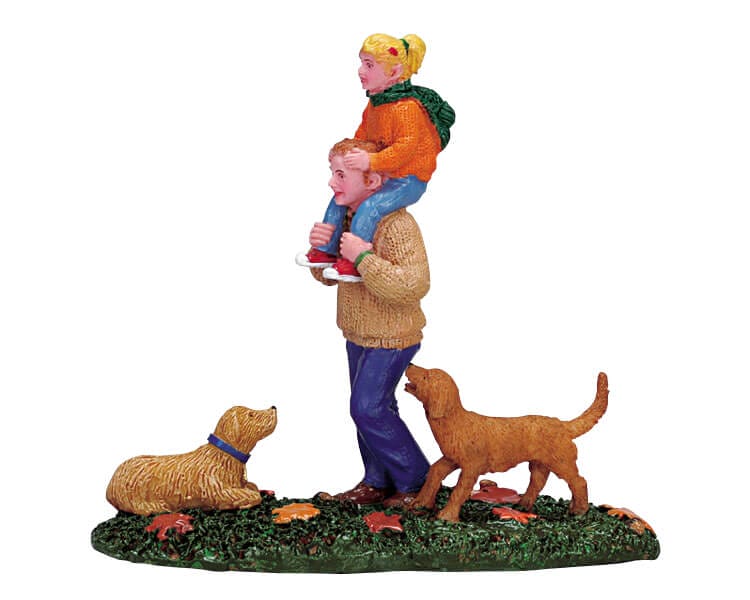 lemax-piggyback-ride-figurine-enfants-village-de-no-l image 1