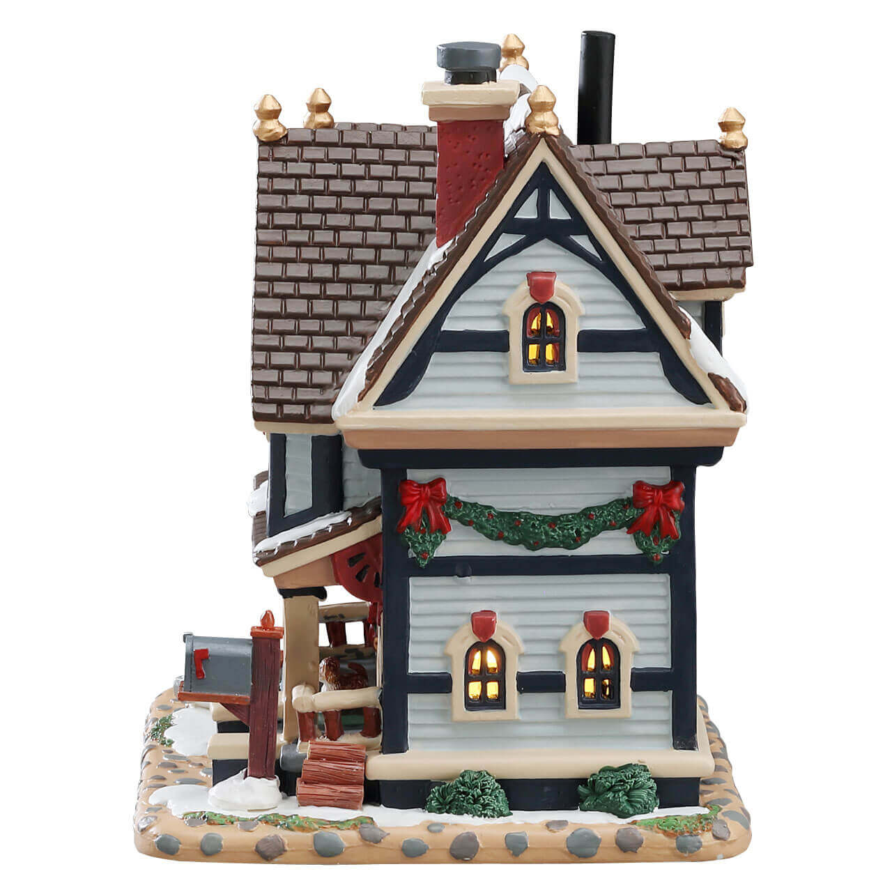 lemax-thompson-s-manor-manoir-miniature-lumineux-de-no-l image 2