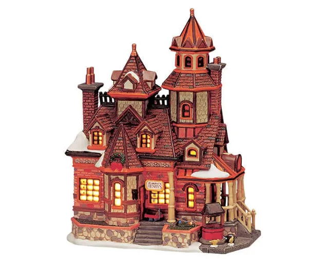lemax-henry-house-maison-miniature-lumineuse image 1