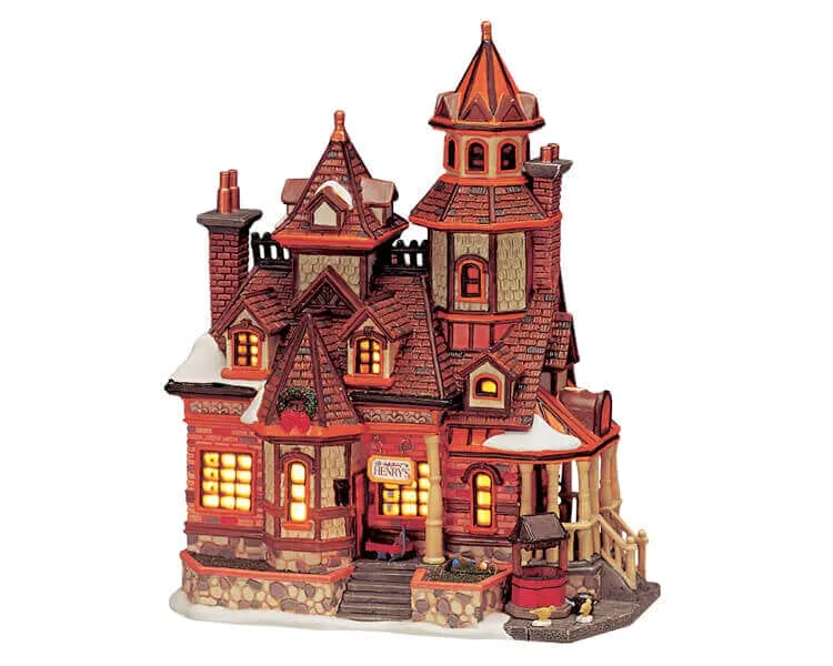 lemax-henry-house-maison-miniature-lumineuse image 1