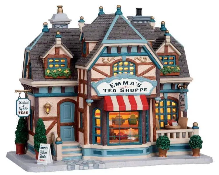 lemax-emma-s-tea-shoppe-boutique-miniature-lumineuse-no-l image 1