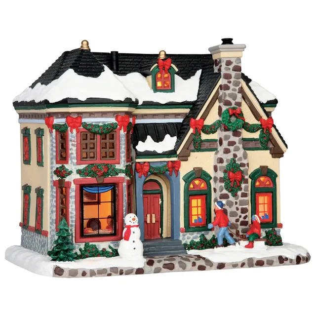 lemax-christmas-at-the-mccleary-estate-maison-miniature-lumineuse-de-no-l image 1