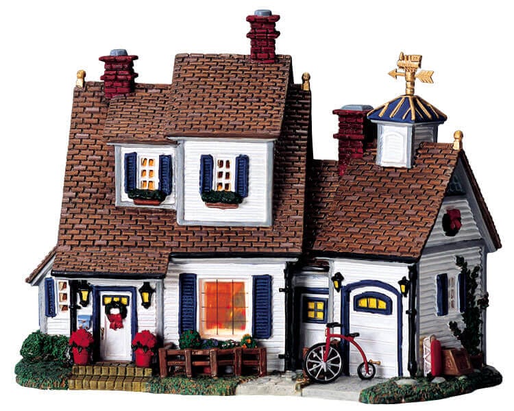 lemax-cafe-estate-maison-caf-miniature-lumineuse-village-no-l image 1