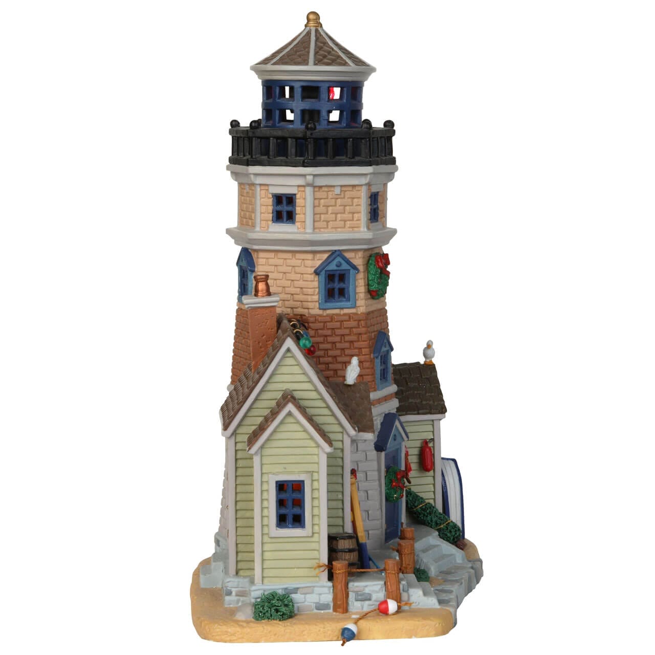 lemax-holly-bay-lighthouse-phare-lumineux-village-de-no-l image 2