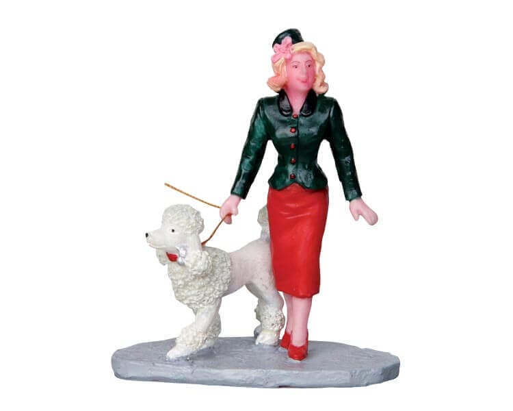 lemax-walking-betsy-figurine-pour-village-de-no-l image 1