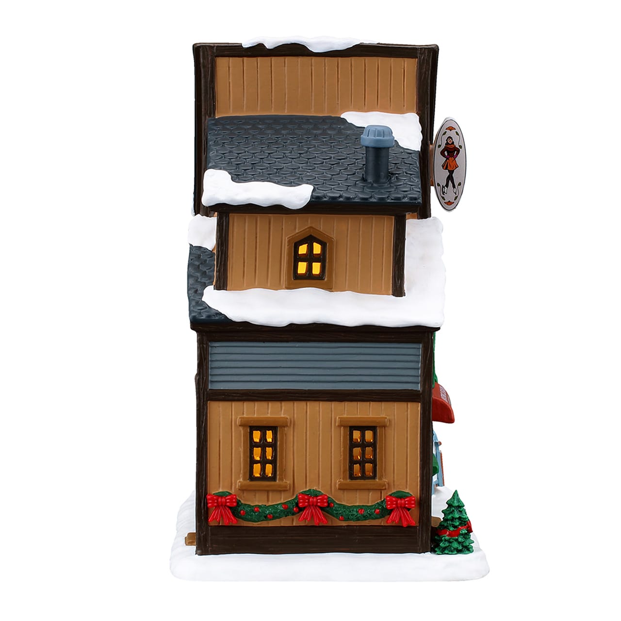 lemax-wally-s-winter-skate-shop-boutique-patins-miniature-vail-village image 2