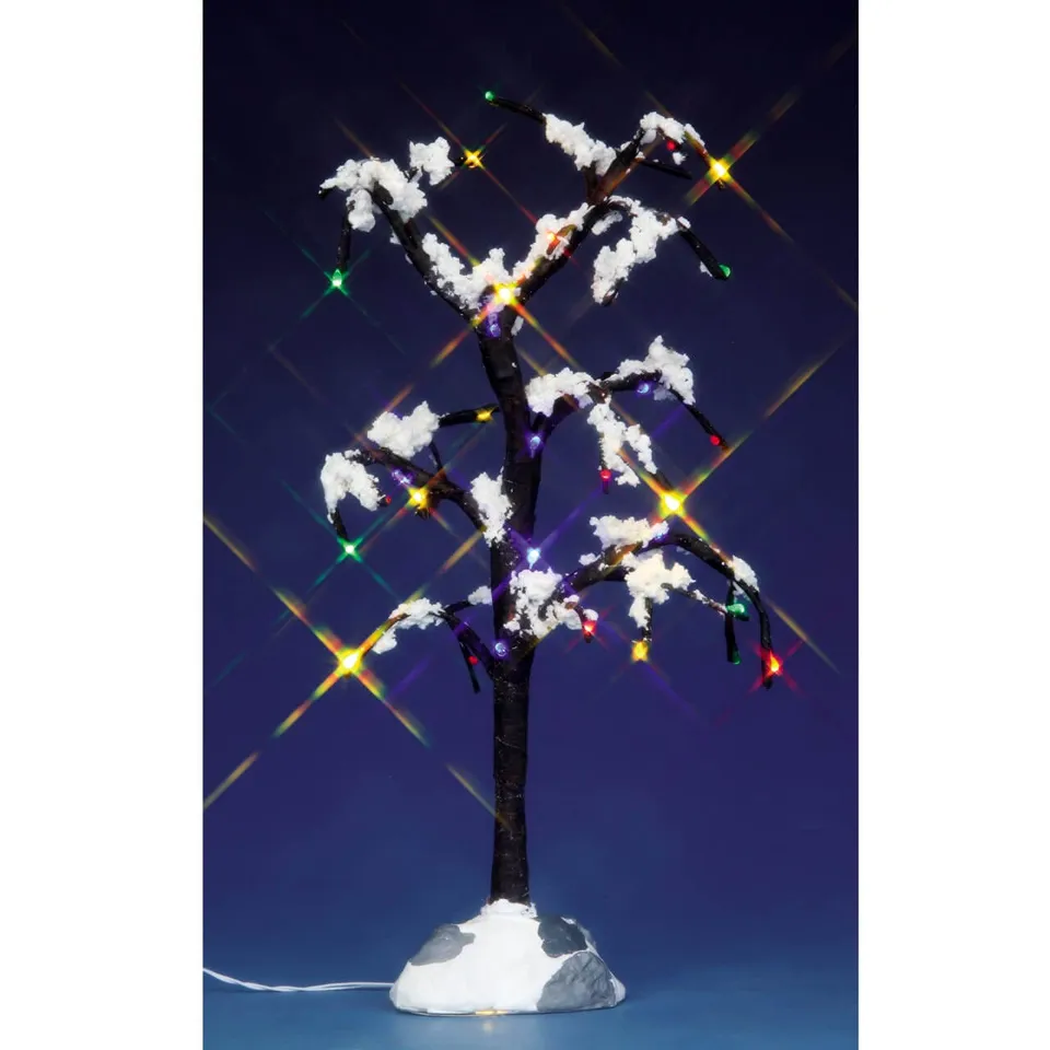 lemax-snowy-dry-tree-large-grand-sapin-enneig-stable image 1