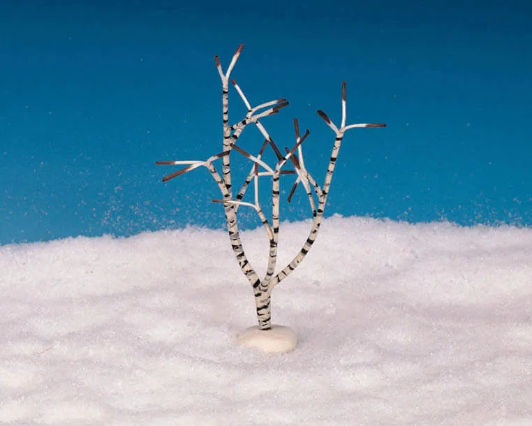 lemax-6-birch-tree-lot-de-6-bouleaux-miniatures image 1