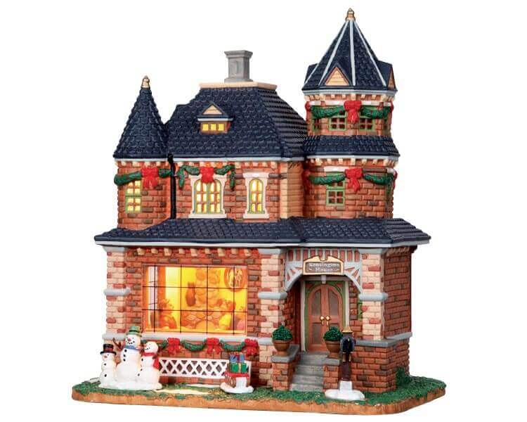 lemax-kensington-house-maison-lumineuse-village-de-no-l image 2
