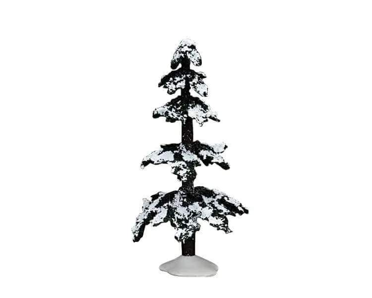 lemax-snowy-cedar-medium-sapin-enneig-miniature-stable image 1
