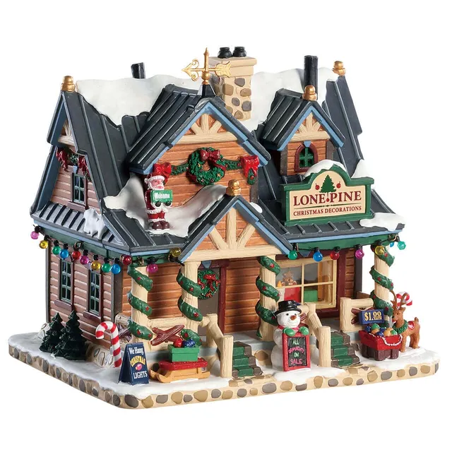 lemax-lone-pine-christmas-decorations-d-cor-sapin-solitaire image 1