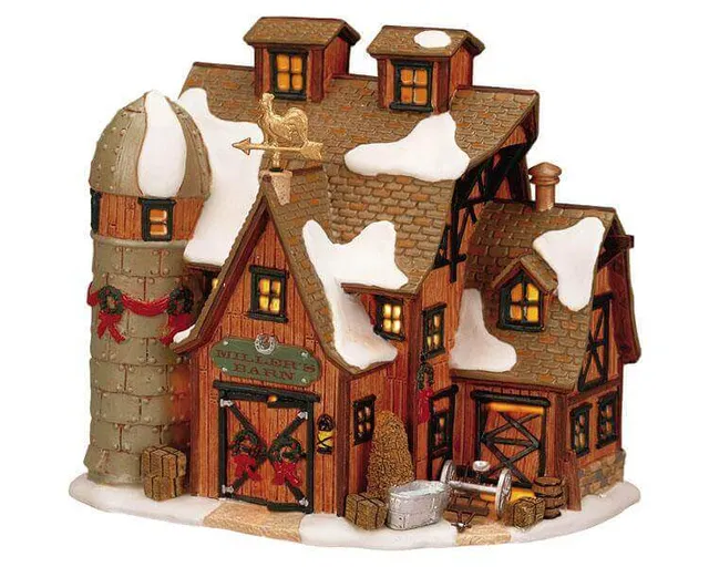 lemax-miller-s-barn-grange-lumineuse image 1