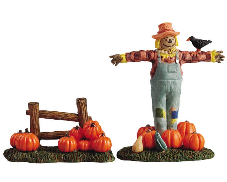 lemax-scarecrow-lane-d-cor-pouvantail-village-miniature image 1