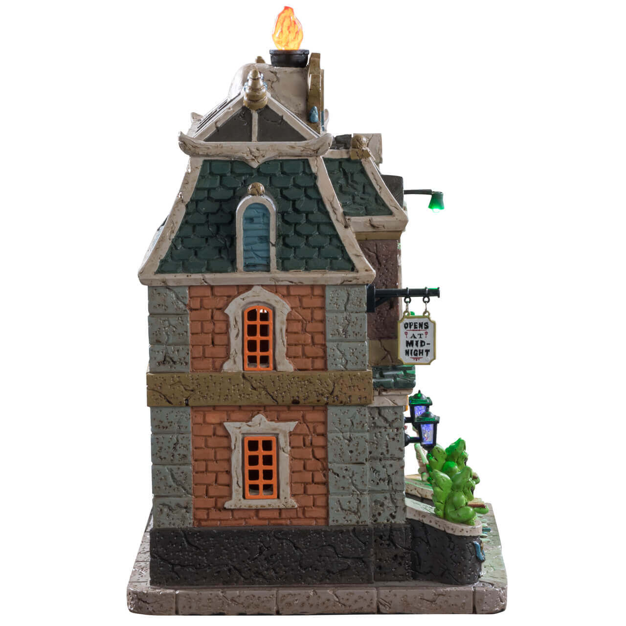 lemax-haunted-library-biblioth-que-hant-e-lumineuse image 3