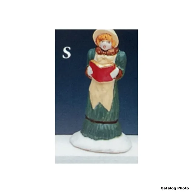 lemax-carolling-woman-figurine-chanteuse-de-no-l-miniature image 1