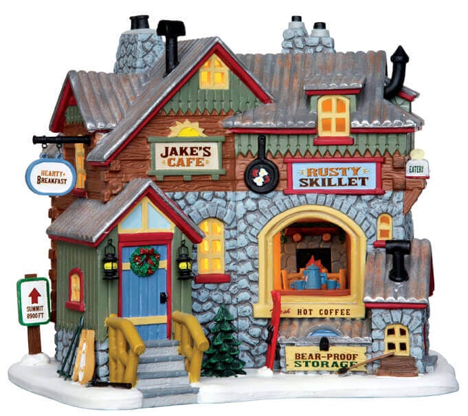 lemax-jake-s-cafe-b-timent-caf-miniature-de-village image 1
